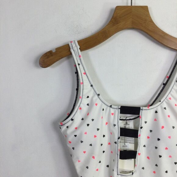 Volcom Womens Heartache One Piece Swimsuit Sleeveless Stretch White Size S NWT - Picture 10 of 16